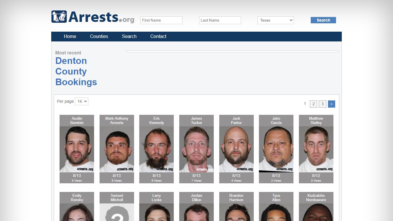 Denton County Arrests and Inmate Search
